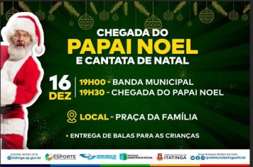 CHEGADA DO PAPAI NOEL