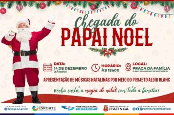 Chegada do Papai Noel: Um Encanto de Natal em Itatinga