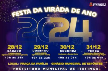 FESTA DA VIRADA DE ANO EM ITATINGA: QUATRO DIAS DE CELEBRAÇÃO E ALEGRIA!