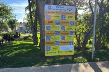 Parque Ecológico Pedro Parenti Recebe Totem de Divulgação dos Pontos de Venda de Produtos de Mel