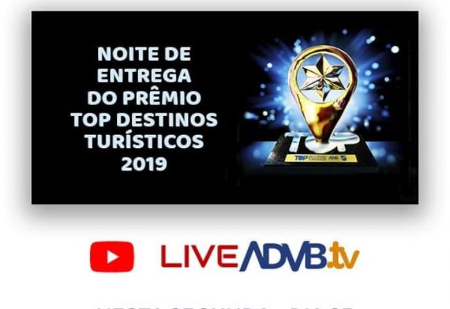 Prêmio Top Destinos Turísticos - 2019